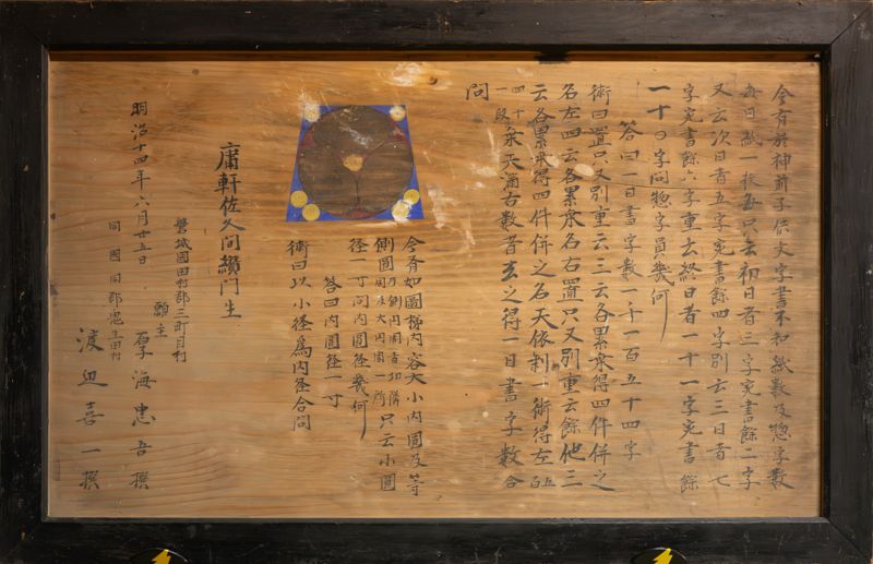 Kobiragata Tenmangū Shrine, Fukushima, 1881 (Original). - ページ 1